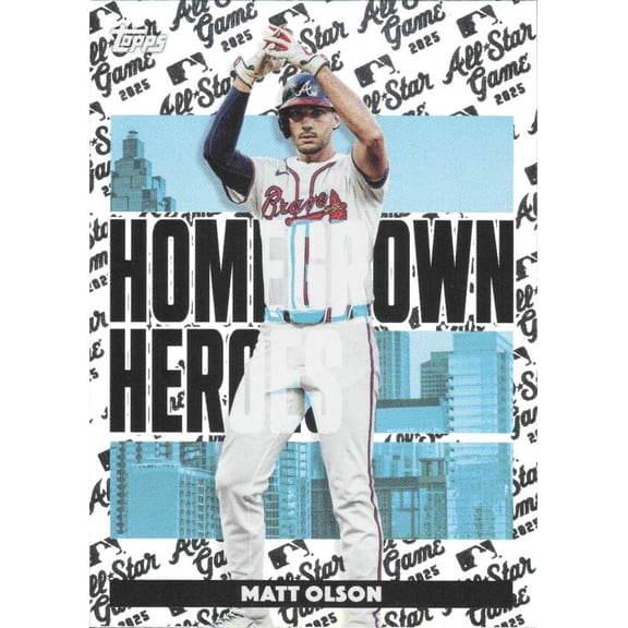 2025 TOPPS ALL STAR GAME HOMEGROWN HEROES #HH-9 MATT OLSON ATLANTA BRAVES