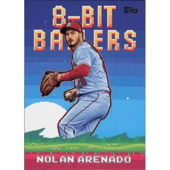 2025 TOPPS CELEBRATION 8-BIT BALLERS #8B-11 NOLAN ARENADO ST. LOUIS CARDINALS