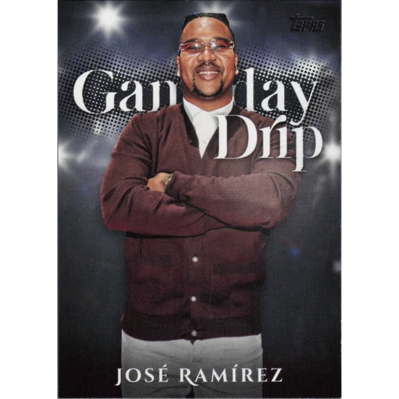 2025 TOPPS CELEBRATION GAMEDAY DRIP #GD-19 JOSE RAMIREZ CLEVELAND GUARDIANS