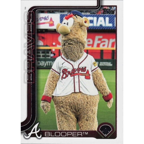 2025 TOPPS CELEBRATION MASCOTS #M-2 BLOOPER ATLANTA BRAVES
