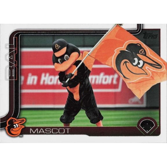 2025 TOPPS CELEBRATION MASCOTS #M-3 MASCOT BALTIMORE ORIOLES
