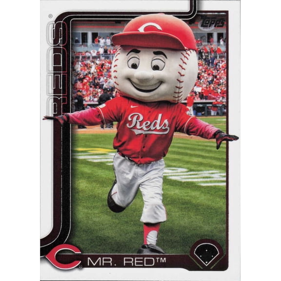 2025 TOPPS CELEBRATION MASCOTS #M-7 MR. RED CINCINNATI REDS