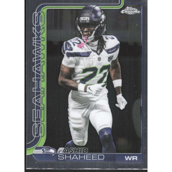 2025 TOPPS CHROME #218 RASHID SHAHEED SEATTLE SEAHAWKS