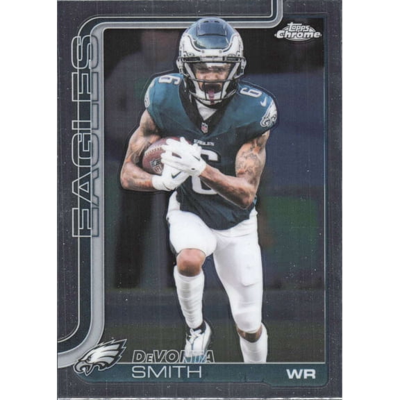 2025 TOPPS CHROME #244 DEVONTA SMITH PHILADELPHIA EAGLES