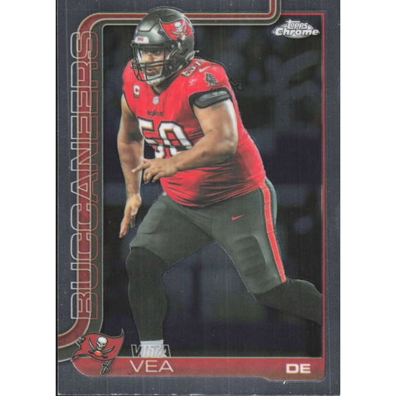 2025 TOPPS CHROME #286 VITA VEA TAMPA BAY BUCCANEERS