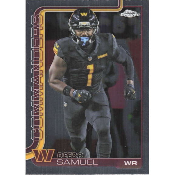 2025 TOPPS CHROME #294 DEEBO SAMUEL WASHINGTON COMMANDERS