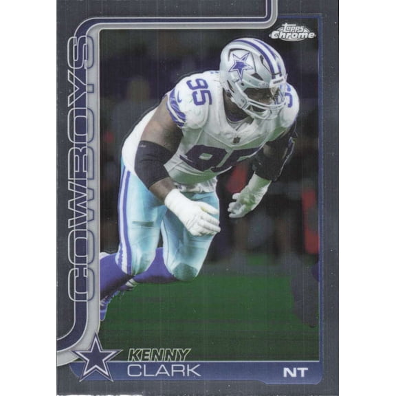 2025 TOPPS CHROME #73 KENNY CLARK DALLAS COWBOYS