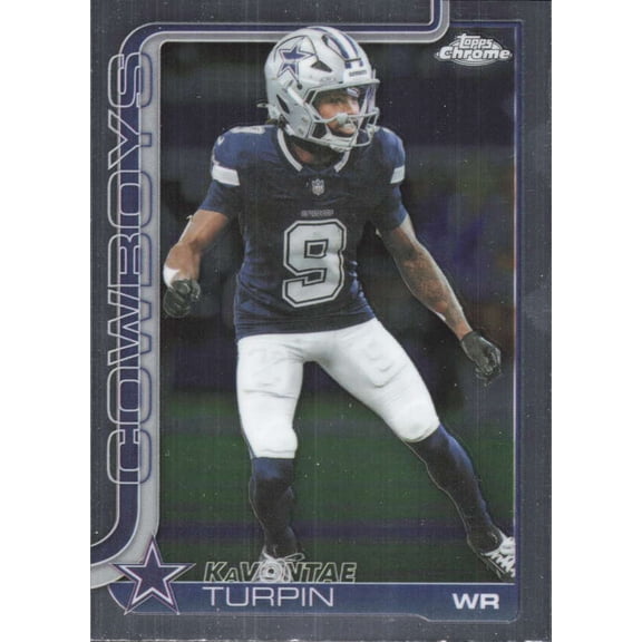 2025 TOPPS CHROME #84 KAVONTAE TURPIN DALLAS COWBOYS