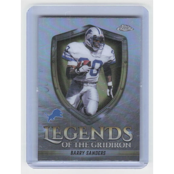 2025 TOPPS CHROME BARRY SANDERS #LOG11 HOF2004 GOAT