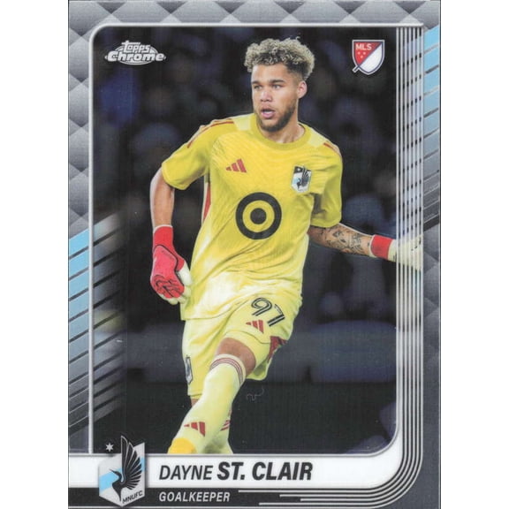 2025 TOPPS CHROME MLS #121 DAYNE ST. CLAIR MINNESOTA UNITED