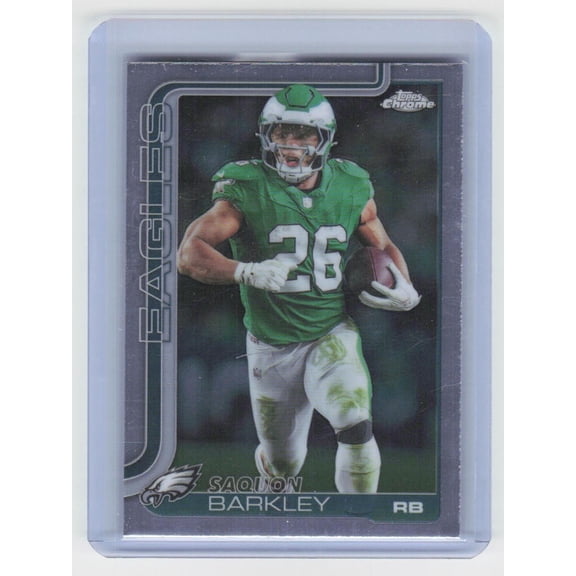 2025 Topps Chrome Saquon Barkley Philly Eagles #248 Football Card
