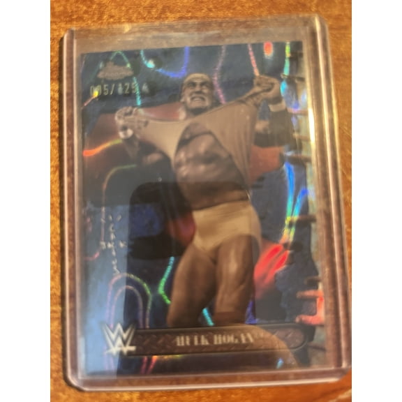 2025 TOPPS CHROME WWE X CACTUS JACK BLUE LAVA Hulk Hogan #Unspecified Chrome