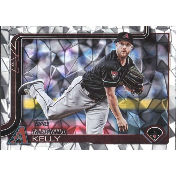 2025 TOPPS DIAMANTE FOIL #382 MERRILL KELLY ARIZONA DIAMONDBACKS