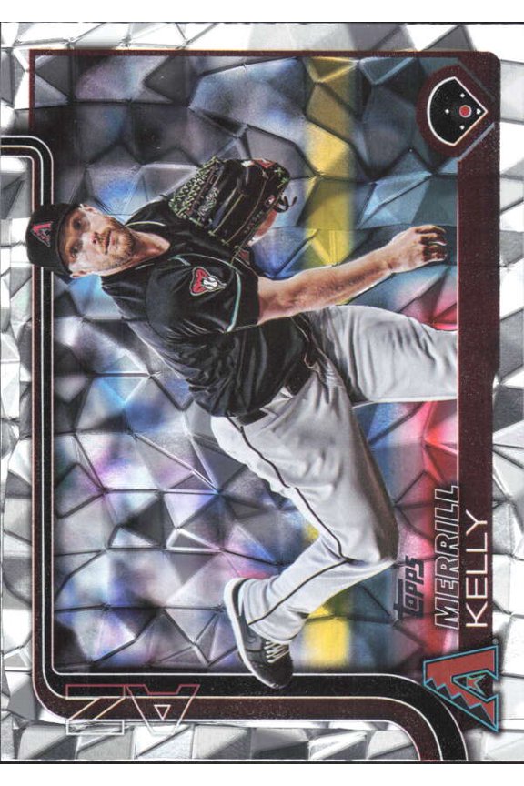 2025 TOPPS DIAMANTE FOIL #382 MERRILL KELLY ARIZONA DIAMONDBACKS