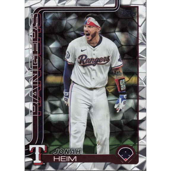 2025 TOPPS DIAMANTE FOIL #51 JONAH HEIM TEXAS RANGERS