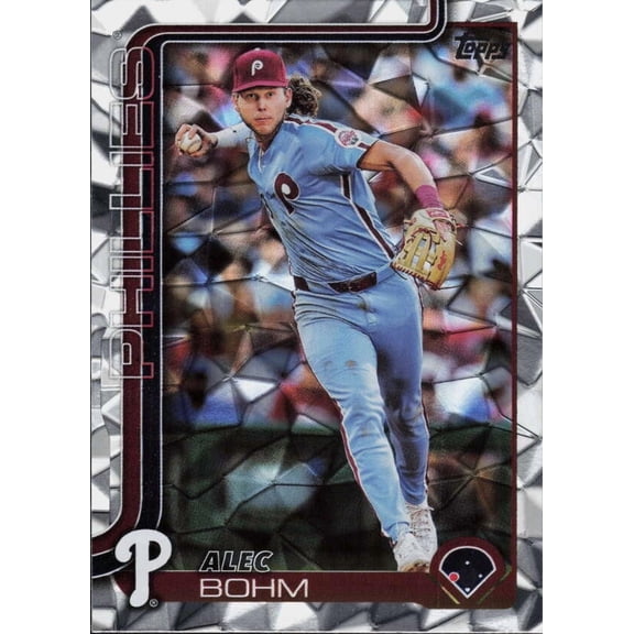 2025 TOPPS DIAMANTE FOIL #7 ALEC BOHM PHILADELPHIA PHILLIES