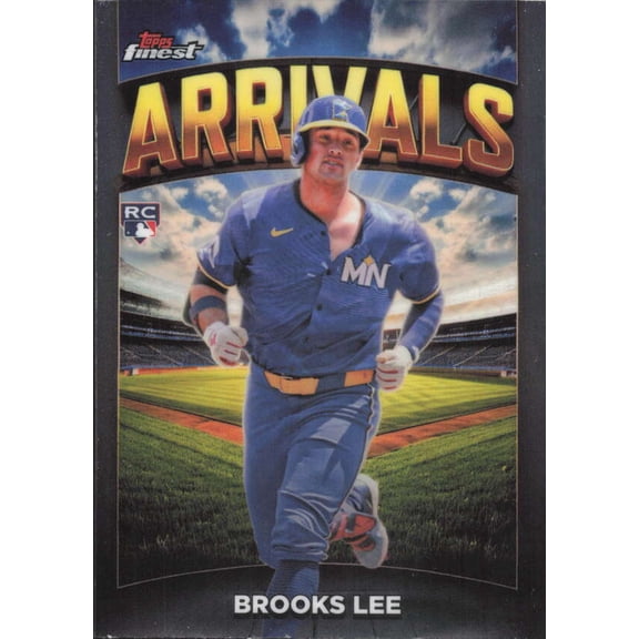 2025 TOPPS FINEST ARRIVALS #A-1 BROOKS LEE RC MINNESOTA TWINS
