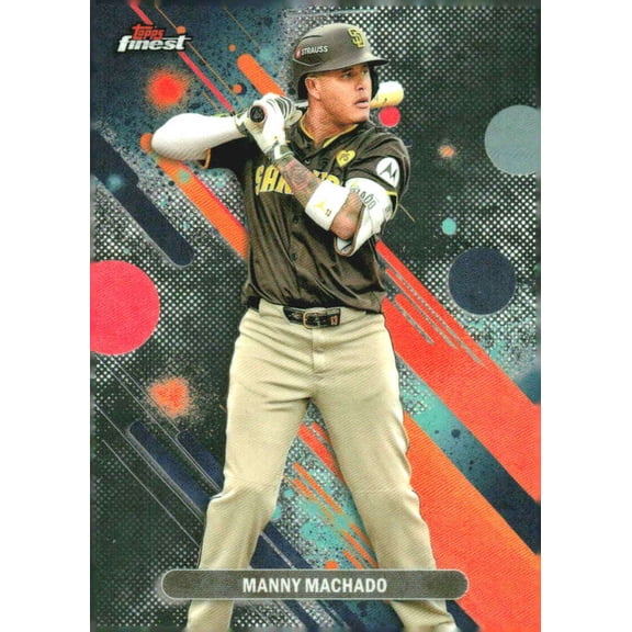 2025 TOPPS FINEST COMMON #2 MANNY MACHADO SAN DIEGO PADRES