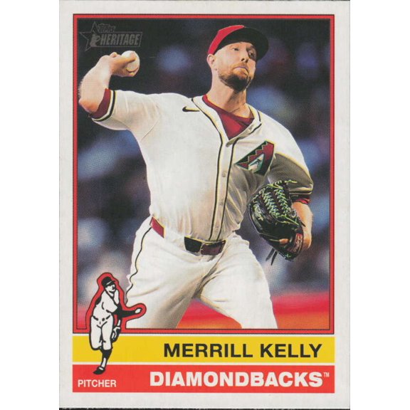 2025 TOPPS HERITAGE #287 MERRILL KELLY ARIZONA DIAMONDBACKS