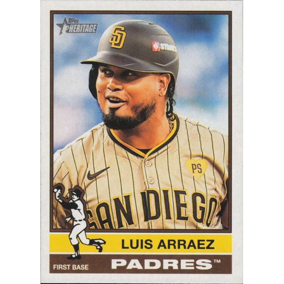 2025 TOPPS HERITAGE #39 LUIS ARRAEZ SAN DIEGO PADRES