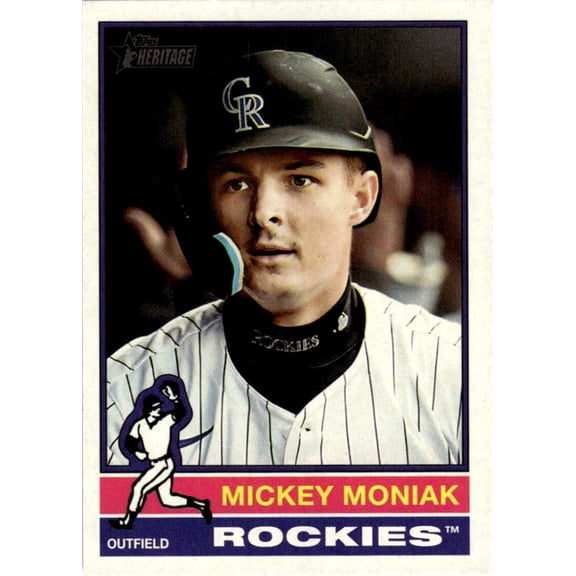 2025 TOPPS HERITAGE HIGH NUMBERS #565 MICKEY MONIAK COLORADO ROCKIES