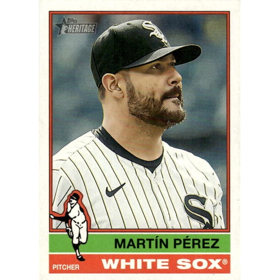 2025 TOPPS HERITAGE HIGH NUMBERS #576 MARTIN PEREZ CHICAGO WHITE SOX