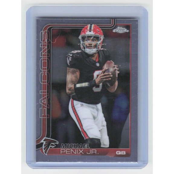 2025 Topps Michael Penix Jr #15 Atlanta Falcons Football Card Near Mint