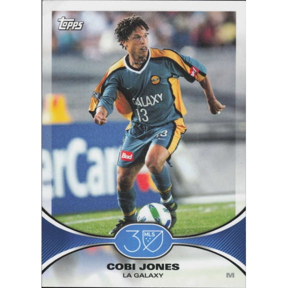 2025 TOPPS MLS 30TH ANNIVERSARY COLLECTION #12 COBI JONES LOS ANGELES GALAXY