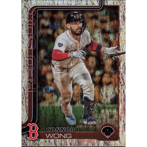 2025 TOPPS SANDGLITTER #10 CONNOR WONG BOSTON RED SOX
