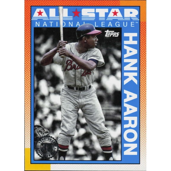 2025 TOPPS SERIES 2 1990 TOPPS ALL-STAR BASEBALL #90AS-14 HANK AARON ATLANTA BRAVES