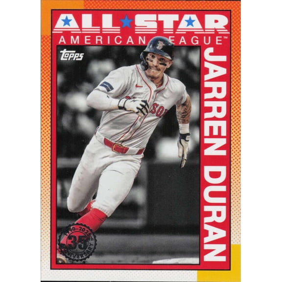 2025 TOPPS SERIES 2 1990 TOPPS ALL-STAR BASEBALL #90AS-45 JARREN DURAN BOSTON RED SOX