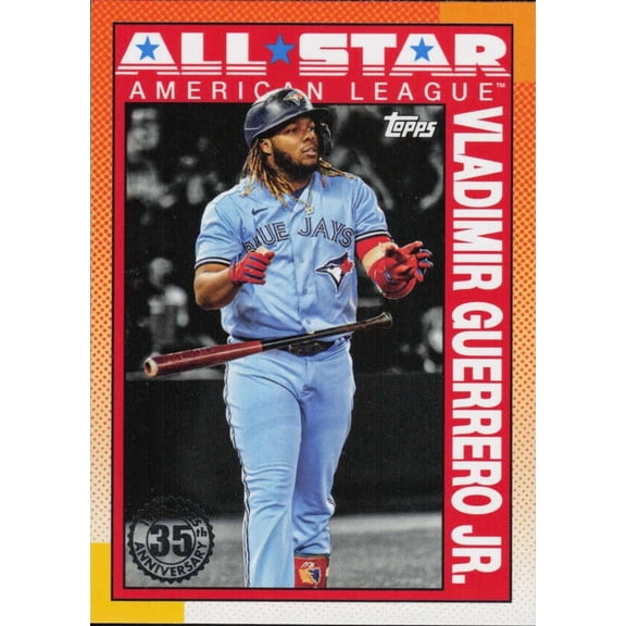 2025 TOPPS SERIES 2 1990 TOPPS ALL-STAR BASEBALL #90AS-49 VLADIMIR GUERRERO JR. TORONTO BLUE JAYS