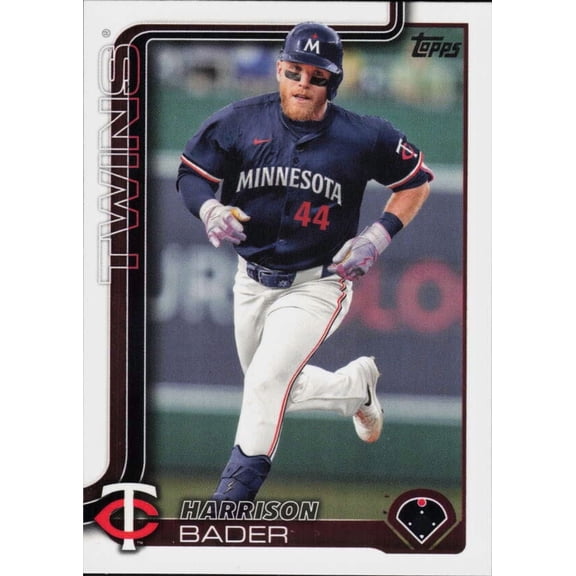 2025 TOPPS SERIES 2 356 HARRISON BADER MINNESOTA TWINS