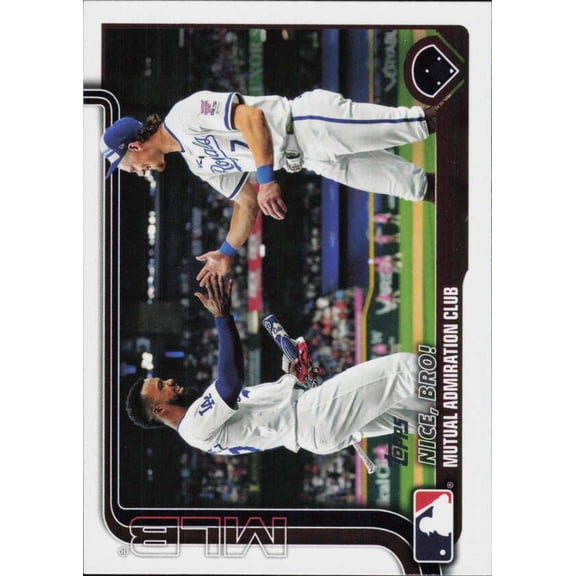 2025 TOPPS SERIES 2 365 BOBBY WITT JR. COMBO CARD/CHECKLIST MAJOR LEAGUE BASEBALL