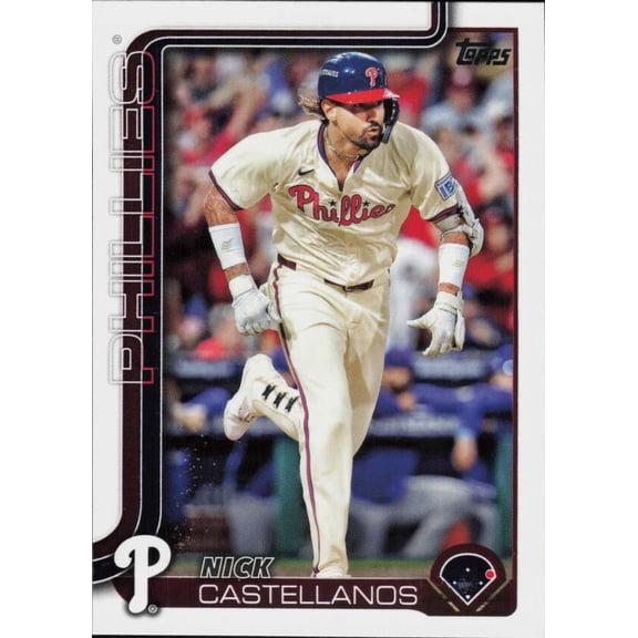 2025 TOPPS SERIES 2 427 NICK CASTELLANOS PHILADELPHIA PHILLIES