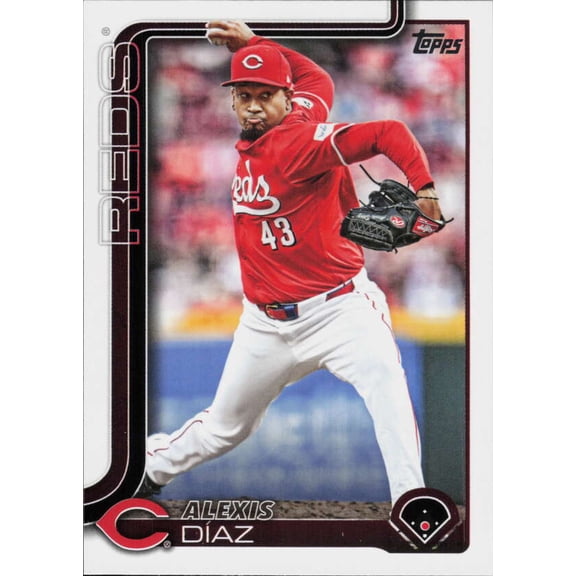 2025 TOPPS SERIES 2 434 ALEXIS DIAZ CINCINNATI REDS