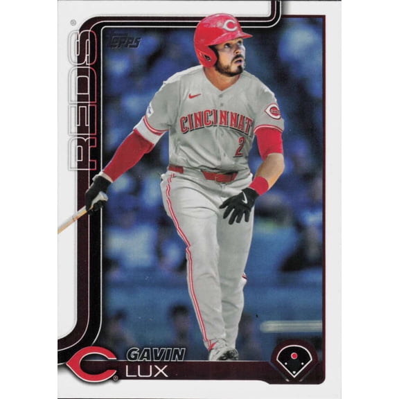 2025 TOPPS SERIES 2  464 GAVIN LUX CINCINNATI REDS