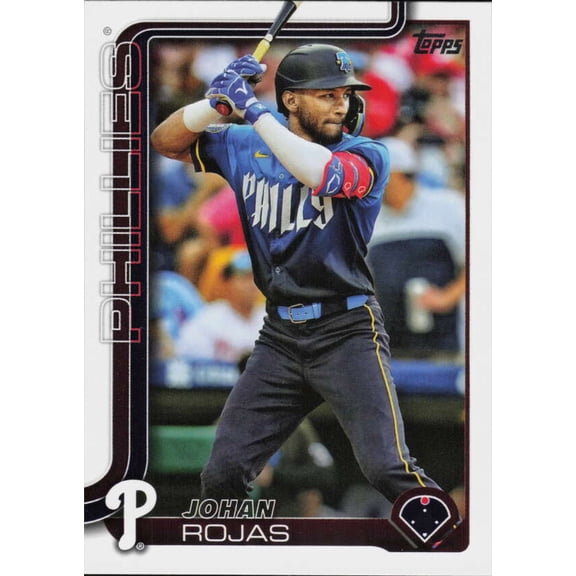 2025 TOPPS SERIES 2 469 JOHAN ROJAS PHILADELPHIA PHILLIES