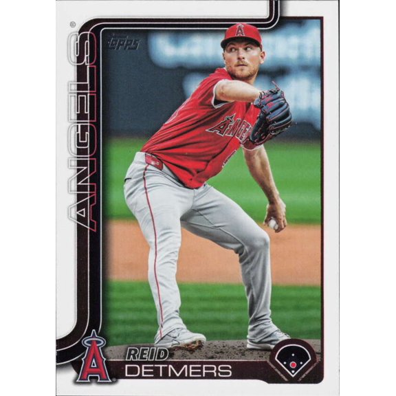 2025 TOPPS SERIES 2 471 REID DETMERS LOS ANGELES ANGELS