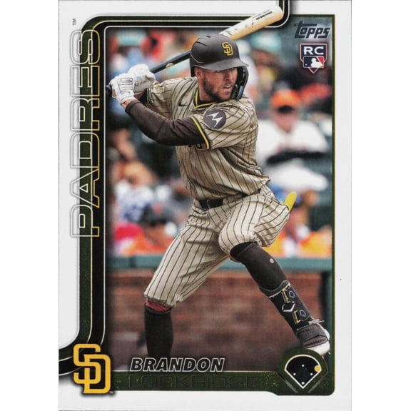 2025 TOPPS SERIES 2  568 BRANDON LOCKRIDGE RC SAN DIEGO PADRES