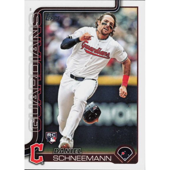 2025 TOPPS SERIES 2  574 DANIEL SCHNEEMANN RC CLEVELAND GUARDIANS