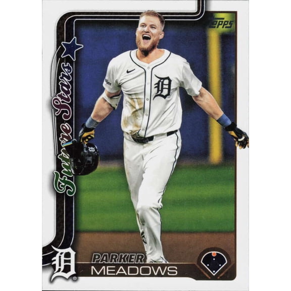 2025 TOPPS SERIES 2  576 PARKER MEADOWS FUTURE STARS DETROIT TIGERS