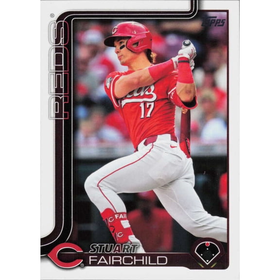 2025 TOPPS SERIES 2 608 STUART FAIRCHILD CINCINNATI REDS