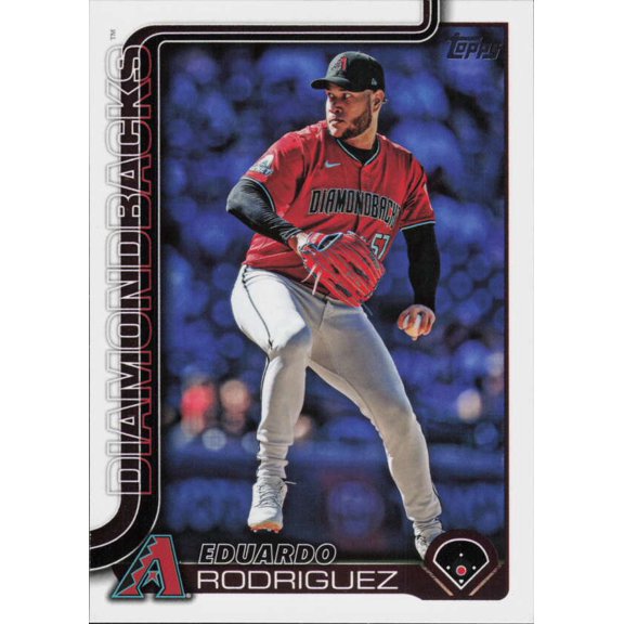 2025 TOPPS SERIES 2  661 EDUARDO RODRIGUEZ ARIZONA DIAMONDBACKS