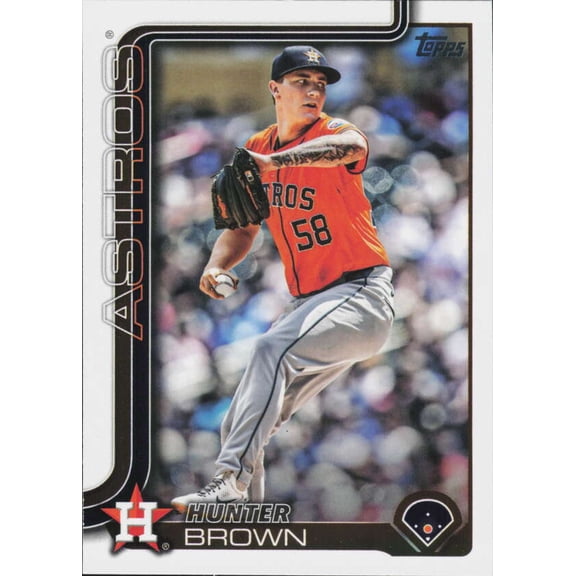 2025 TOPPS SERIES 2 693 HUNTER BROWN HOUSTON ASTROS