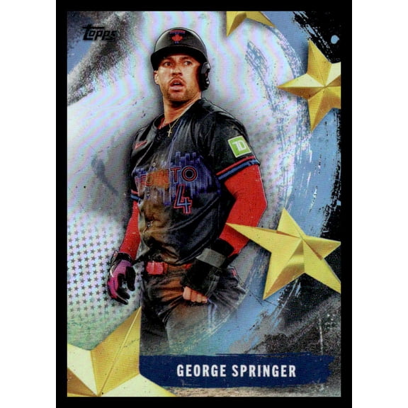 2025 TOPPS SERIES 2 STARS OF MLB #SMLB-56 GEORGE SPRINGER TORONTO BLUE JAYS