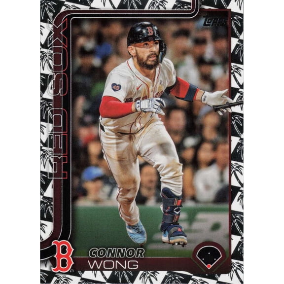 2025 TOPPS SPRING TRAINING FOIL #10 CONNOR WONG BOSTON RED SOX