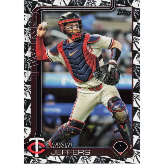 2025 TOPPS SPRING TRAINING FOIL #339 RYAN JEFFERS MINNESOTA TWINS