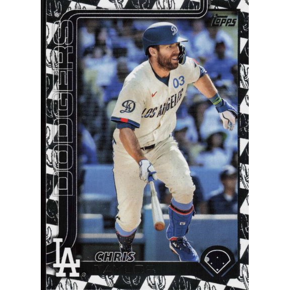2025 TOPPS SPRING TRAINING FOIL #53 CHRIS TAYLOR LOS ANGELES DODGERS