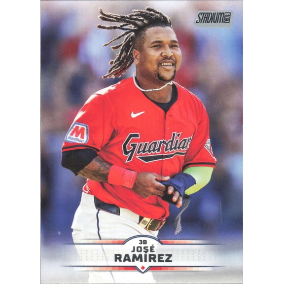 2025 TOPPS STADIUM CLUB #11 JOSE RAMIREZ CLEVELAND GUARDIANS